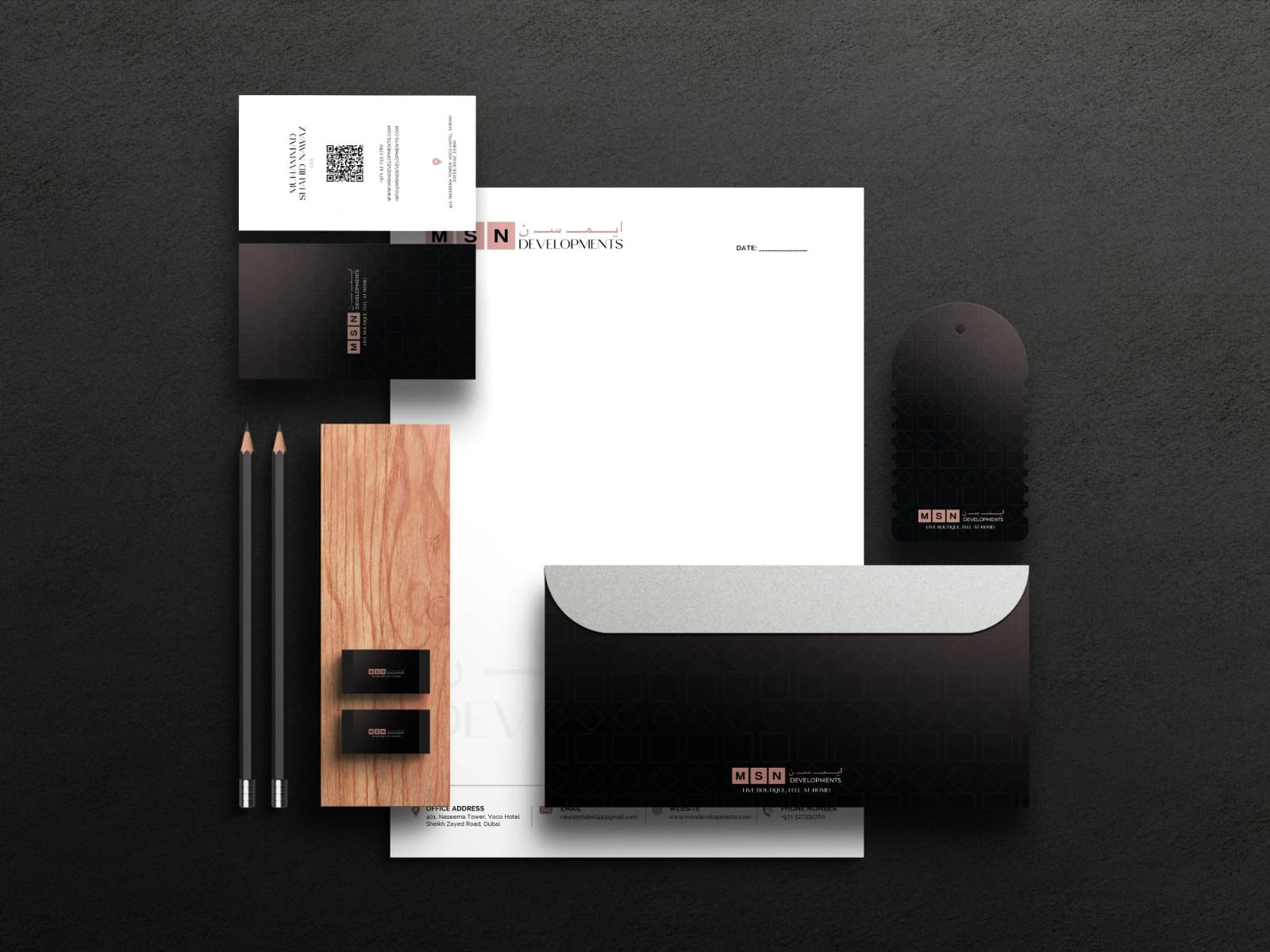 MSN Brand Stationery